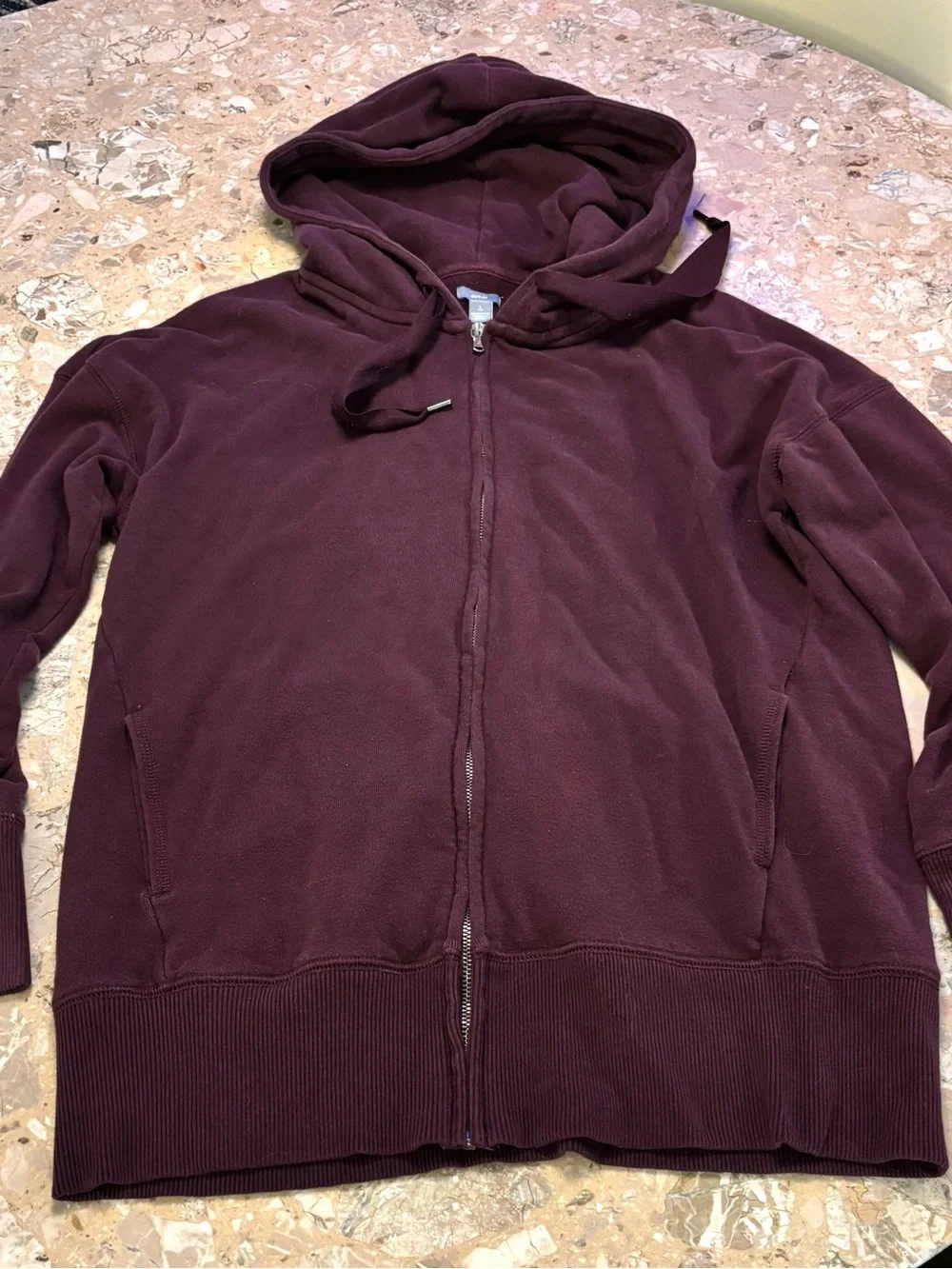 Vintage Aerie Long Tunic Zip Hoodie